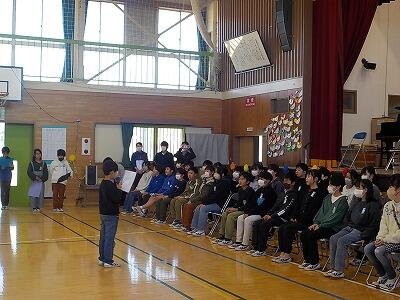 ６年生を送る会１