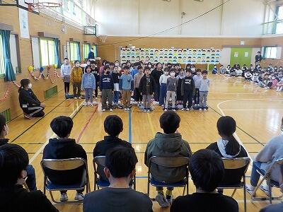 ６年生を送る会３