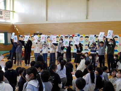 ６年生を送る会６